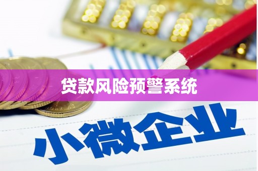 西昌贷款风险预警系统
