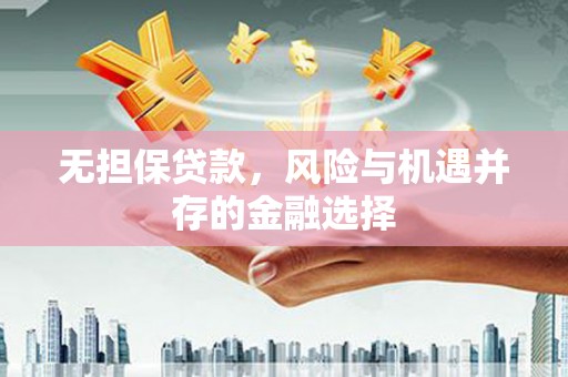 西昌无担保贷款，风险与机遇并存的金融选择