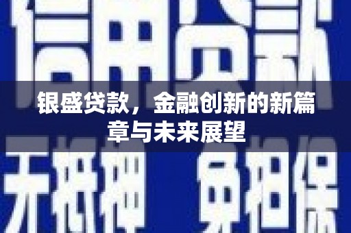 西昌银盛贷款，金融创新的新篇章与未来展望