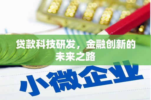 西昌贷款科技研发，金融创新的未来之路