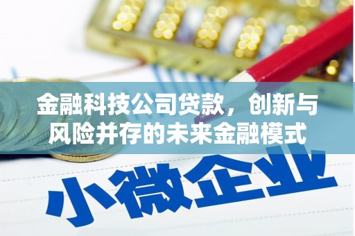 西昌金融科技公司贷款，创新与风险并存的未来金融模式
