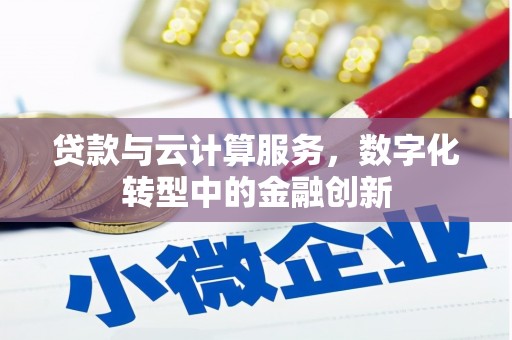 西昌贷款与云计算服务，数字化转型中的金融创新