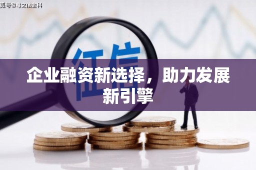 西昌企业融资新选择，助力发展新引擎