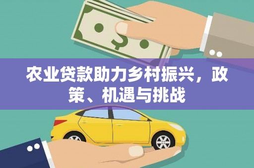 西昌农业贷款助力乡村振兴，政策、机遇与挑战