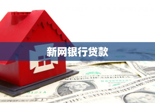 西昌新网银行贷款