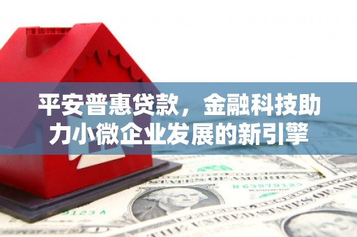 西昌平安普惠贷款，金融科技助力小微企业发展的新引擎