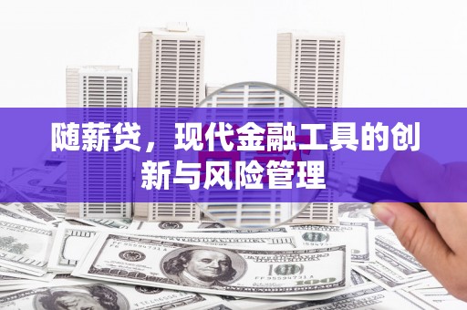 西昌随薪贷，现代金融工具的创新与风险管理