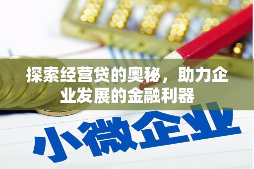 西昌探索经营贷的奥秘，助力企业发展的金融利器