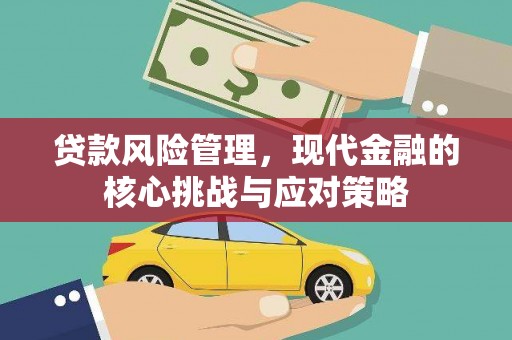 西昌贷款风险管理，现代金融的核心挑战与应对策略
