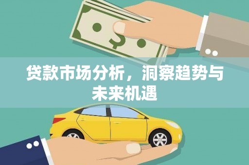 西昌贷款市场分析，洞察趋势与未来机遇
