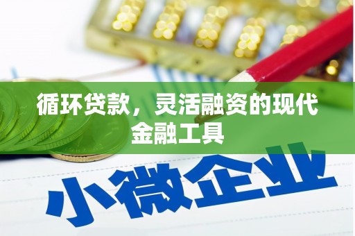 西昌循环贷款，灵活融资的现代金融工具