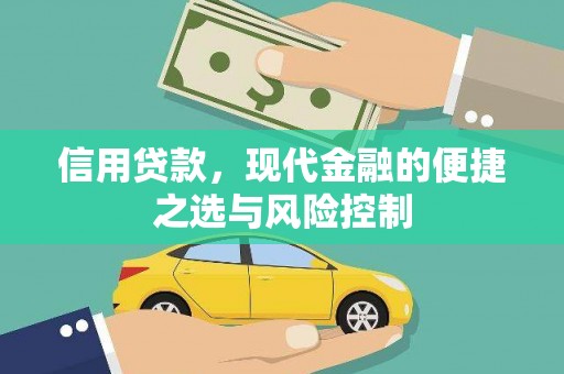 西昌信用贷款，现代金融的便捷之选与风险控制