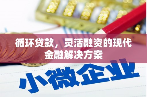 西昌循环贷款，灵活融资的现代金融解决方案