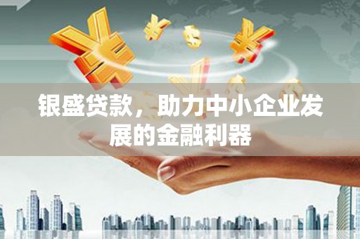 西昌银盛贷款，助力中小企业发展的金融利器