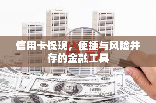 西昌信用卡提现，便捷与风险并存的金融工具