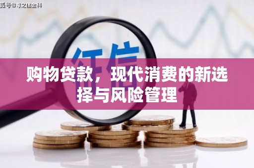 西昌购物贷款，现代消费的新选择与风险管理