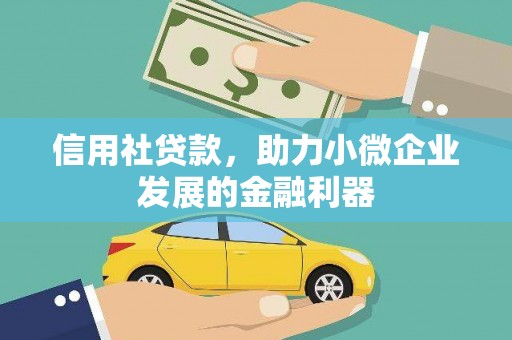 西昌信用社贷款，助力小微企业发展的金融利器