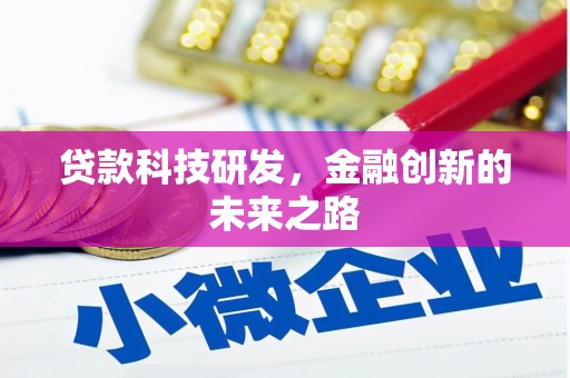西昌贷款科技研发，金融创新的未来之路