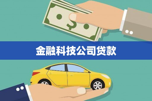 西昌金融科技公司贷款