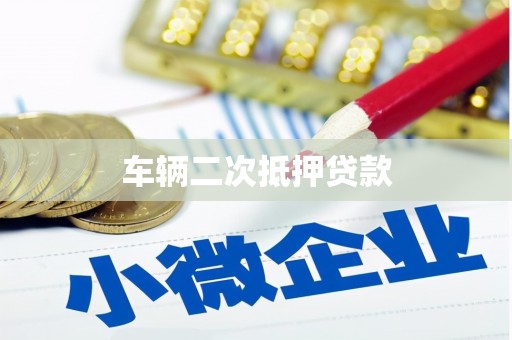 西昌车辆二次抵押贷款