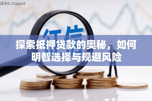 西昌探索抵押贷款的奥秘，如何明智选择与规避风险
