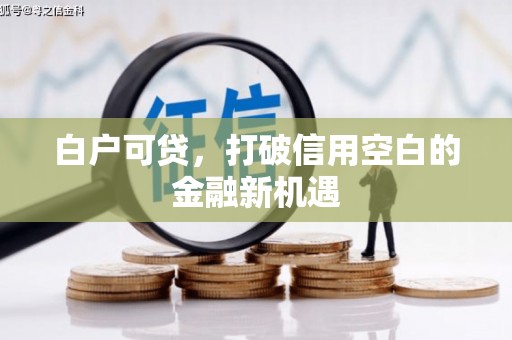 西昌白户可贷，打破信用空白的金融新机遇