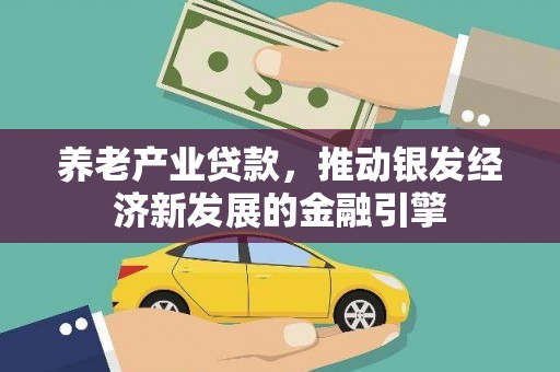 西昌养老产业贷款，推动银发经济新发展的金融引擎