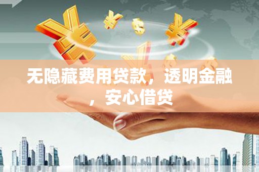 西昌无隐藏费用贷款，透明金融，安心借贷