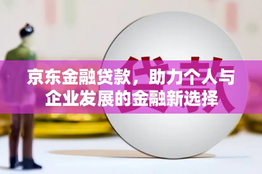 西昌京东金融贷款，助力个人与企业发展的金融新选择