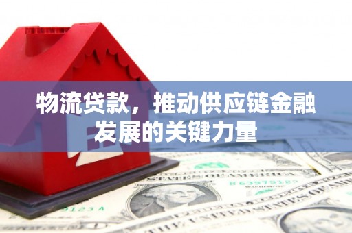 西昌物流贷款，推动供应链金融发展的关键力量