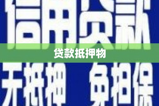 西昌贷款抵押物