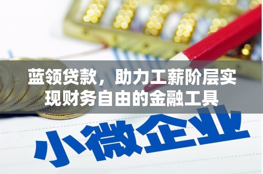 西昌蓝领贷款，助力工薪阶层实现财务自由的金融工具