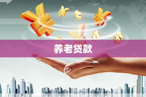 西昌养老贷款