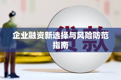 西昌企业融资新选择与风险防范指南