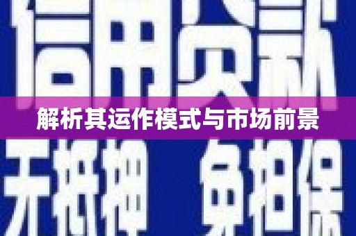 西昌解析其运作模式与市场前景