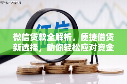 西昌微信贷款全解析，便捷借贷新选择，助你轻松应对资金需求