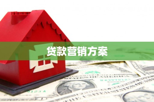 西昌贷款营销方案